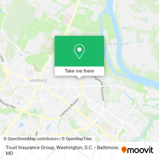 Trust Insurance Group map