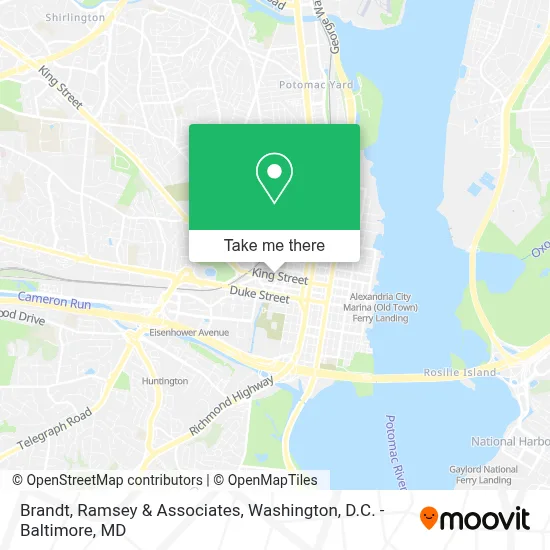 Brandt, Ramsey & Associates map