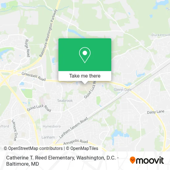 Catherine T. Reed Elementary map
