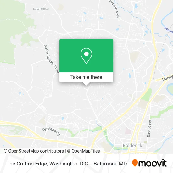 The Cutting Edge map