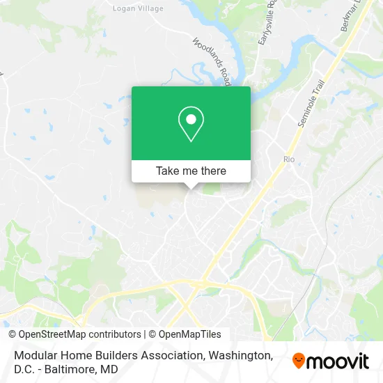 Modular Home Builders Association map