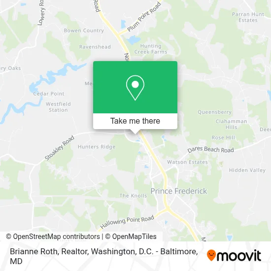 Brianne Roth, Realtor map