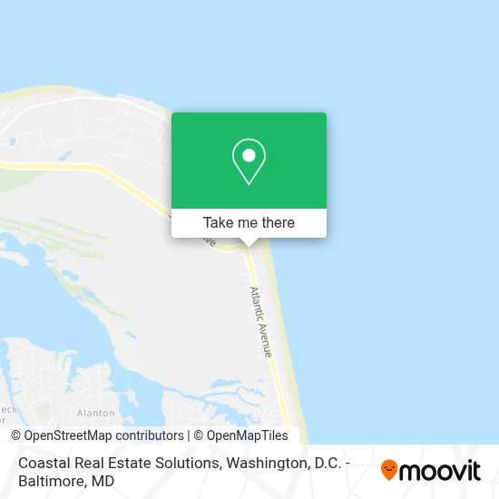 Coastal Real Estate Solutions map