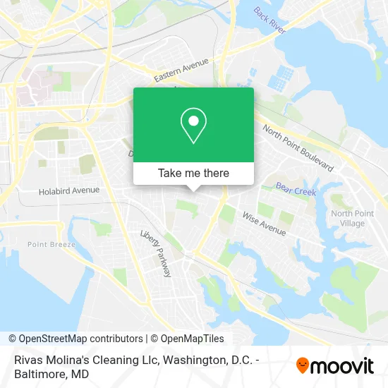 Rivas Molina's Cleaning Llc map