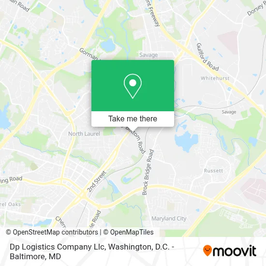 Dp Logistics Company Llc map