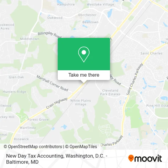 New Day Tax Accounting map