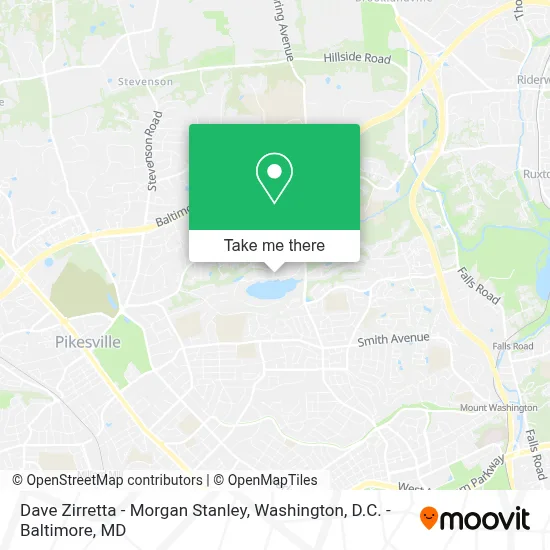 Dave Zirretta - Morgan Stanley map