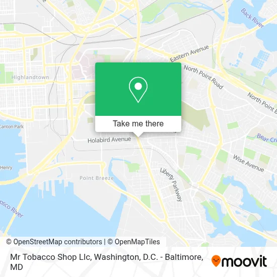 Mr Tobacco Shop Llc map