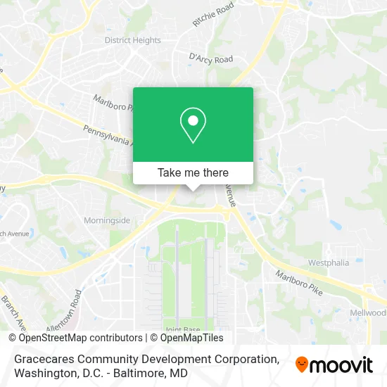Gracecares Community Development Corporation map