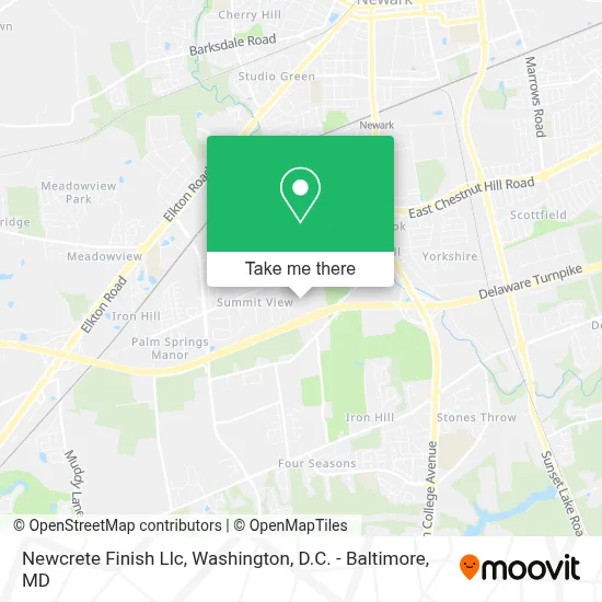 Newcrete Finish Llc map