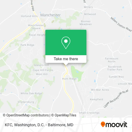 Kfc map