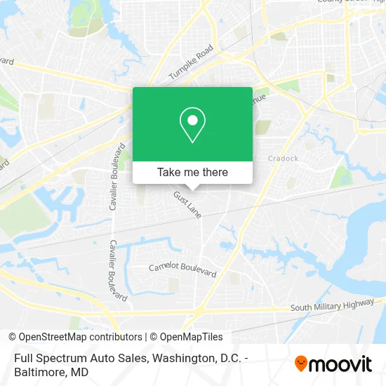 Full Spectrum Auto Sales map