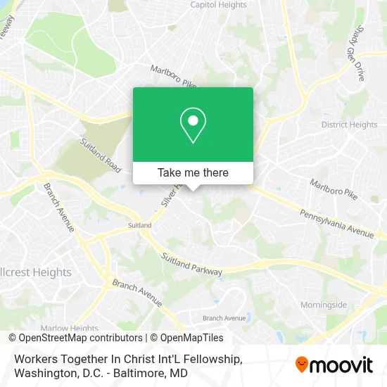 Workers Together In Christ Int'L Fellowship map