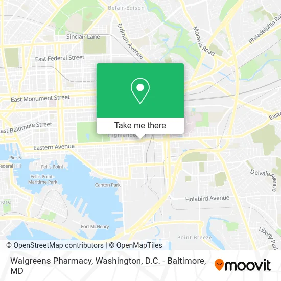 Walgreens Pharmacy map