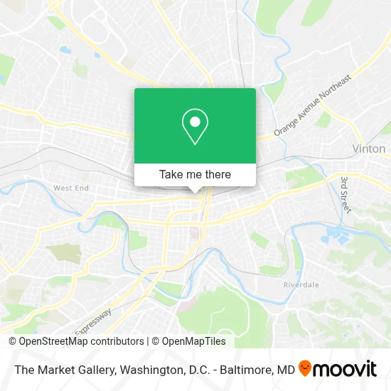 The Market Gallery map