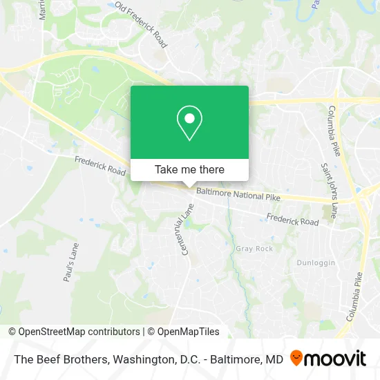 The Beef Brothers map