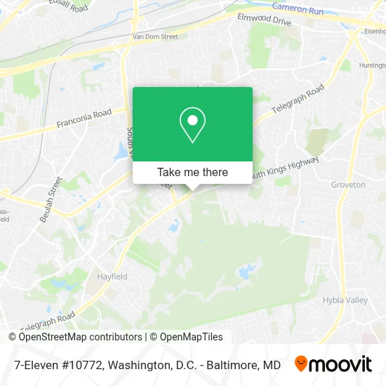 7-Eleven #10772 map