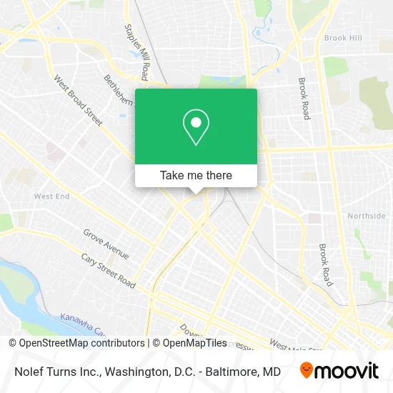 Nolef Turns Inc. map