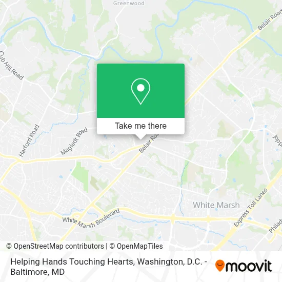Helping Hands Touching Hearts map