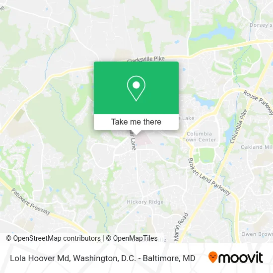Lola Hoover Md map
