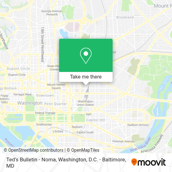 Ted's Bulletin - Noma map