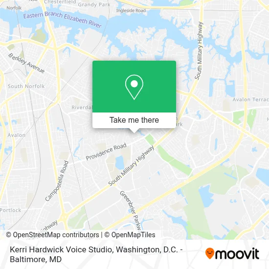 Kerri Hardwick Voice Studio map