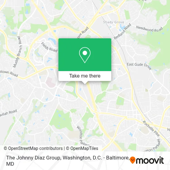 The Johnny Diaz Group map