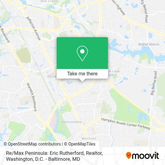 Re / Max Peninsula: Eric Rutherford, Realtor map
