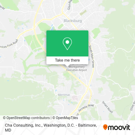 Cha Consulting, Inc. map