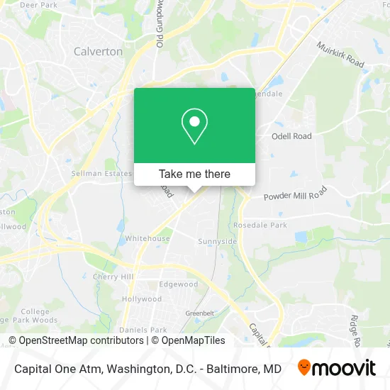 Capital One Atm map