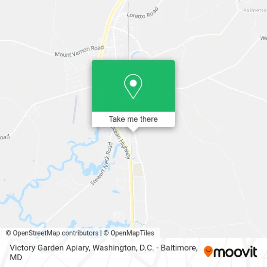Victory Garden Apiary map
