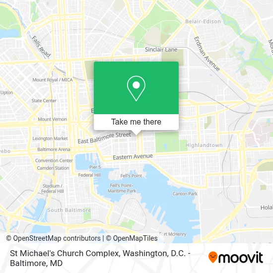 St Michael's Church Complex map