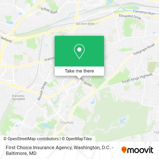 First Choice Insurance Agency map