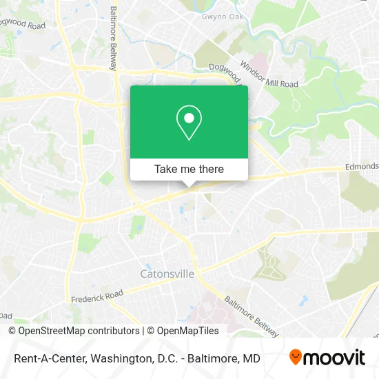 Rent-A-Center map