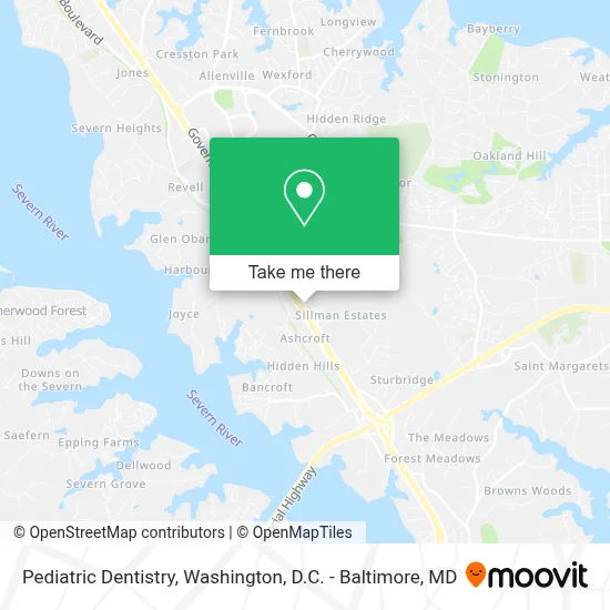 Pediatric Dentistry map