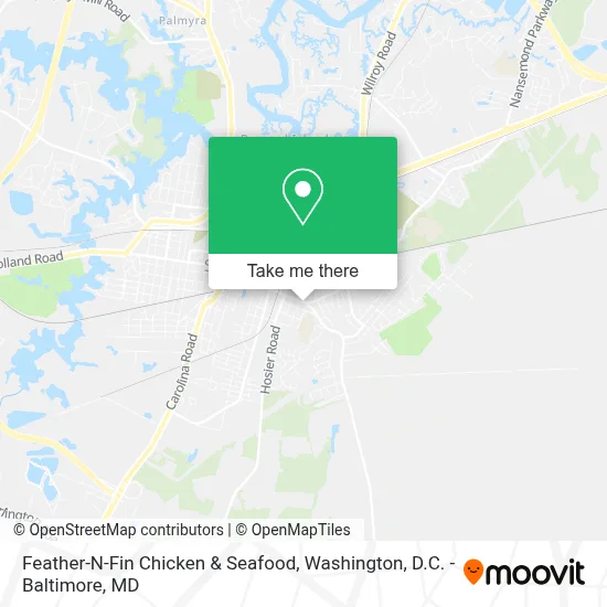 Feather-N-Fin Chicken & Seafood map