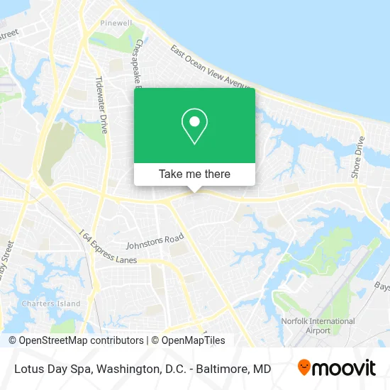 Lotus Day Spa map