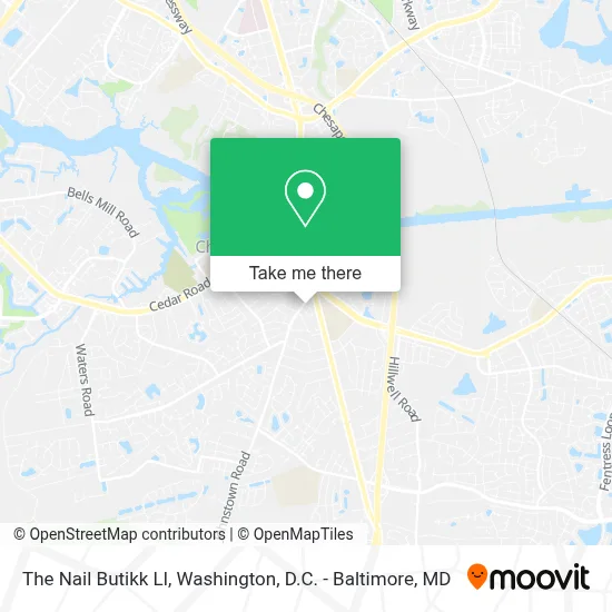 The Nail Butikk Ll map