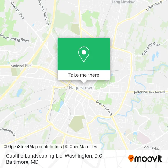 Castillo Landscaping Llc map