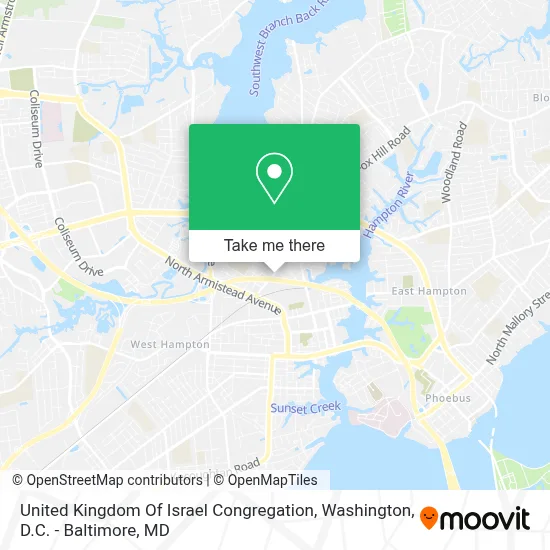United Kingdom Of Israel Congregation map
