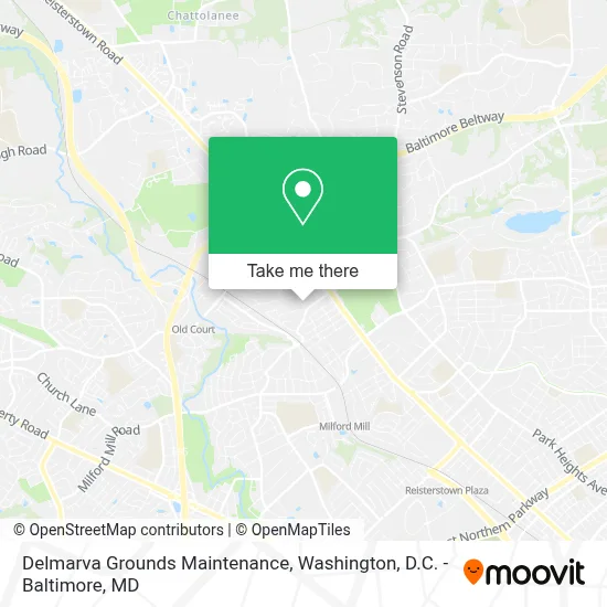 Delmarva Grounds Maintenance map