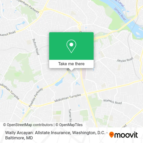 Wally Arcayan: Allstate Insurance map