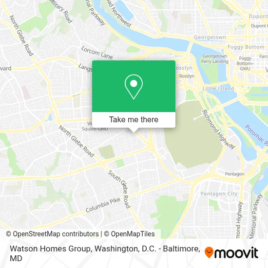 Watson Homes Group map