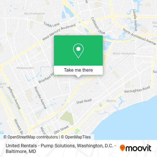 United Rentals - Pump Solutions map