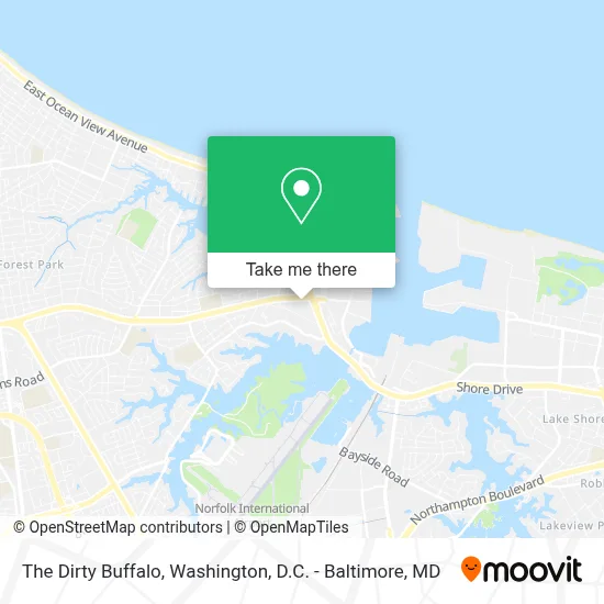 The Dirty Buffalo map