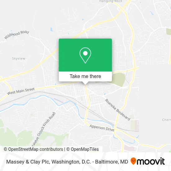 Massey & Clay Plc map