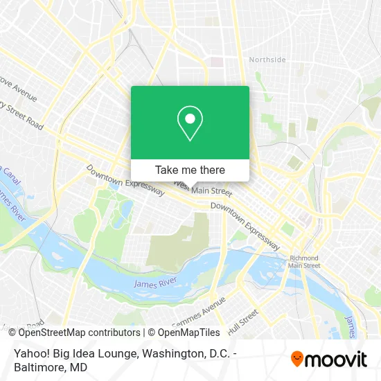 Yahoo! Big Idea Lounge map