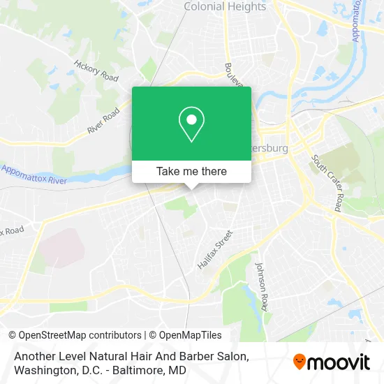 Another Level Natural Hair And Barber Salon map