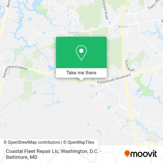 Coastal Fleet Repair Llc map