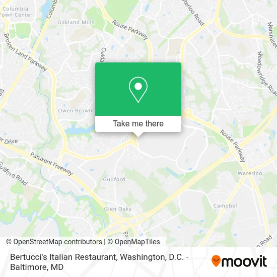 Bertucci's Italian Restaurant map